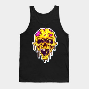 Yellow Skull Tank Top